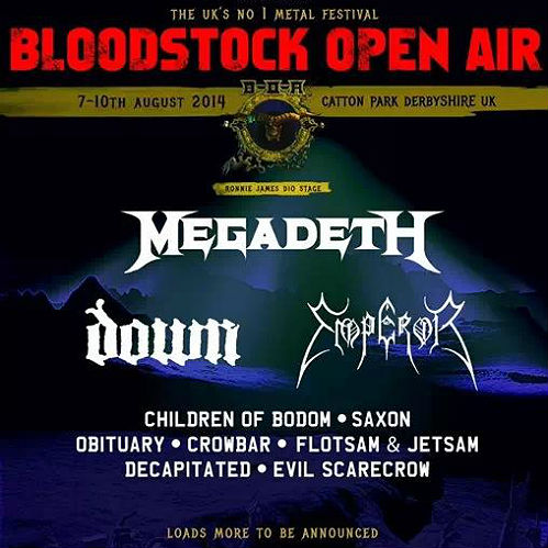 Bloodstock - Derbyshire, UK: 7 - 10 August